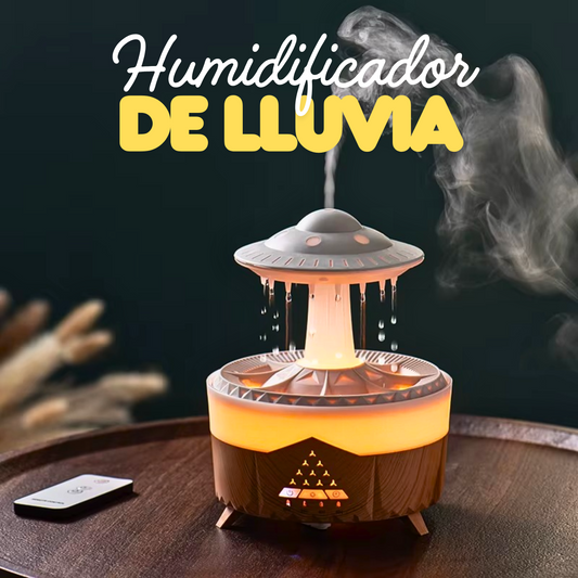 RainAura™ - Humidificador Aromaterapia Lluvia