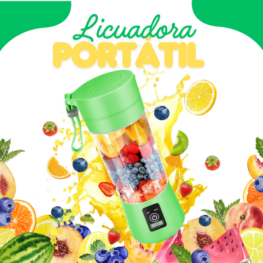 FruityMix™ -Licuadora Portátil de 380ml + Ebook Recetas